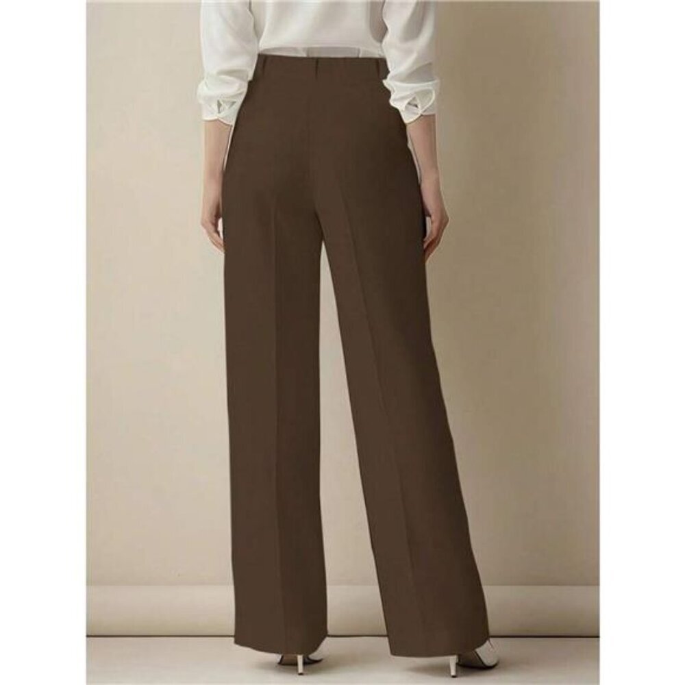 High-Waisted Wide Leg Pants - Picture 11 of 14
